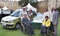 Wheelchair user wins specially converted Renault Kangoo Wheelchair user wins specially converted Renault Kangoo