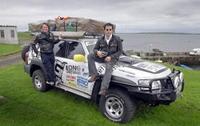 Nissan Patrols take the long way down with Ewan & Charley
