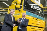 750,000th DAF truck manufactured in Eindhoven 