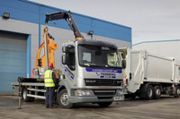 New DAF helps ensure the bins get emptied 