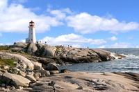 Lighthouse Peggys Cove Nova Scotia Canada 