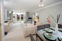Inside one of the show homes at West Hill Park by Barratt Kent in Dartford where prices start from Â£199,995 for a one-bedroom apartment.