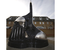 Bronze sculpture unveiled at Kemsley Fields Bronze sculpture unveiled at Kemsley Fields