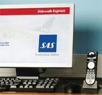 SAS first airline to offer internet & IP telephony in lounges