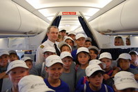 Air Astana’s gift to children