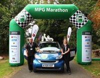smart cdi goes extra mile to win 2009 MPG Marathon