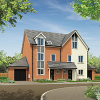 Get on top with three storey living at Kingfishers Walk