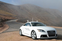 Audi boffins build driverless sports car