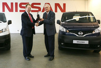 NV200 receives International Van of the Year 2010 award