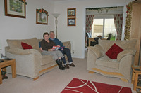 Gordon and Pamela Shelley at their new Redrow home at Stourscombe Vale, Launceston