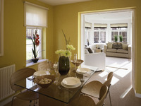 Dining and lounge area of the Longwood showhome