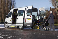 A wheelchair accessible minibus – with a difference!