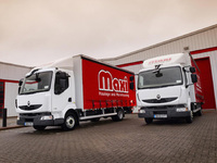 Maxi Haulage takes delivery of five new Renault Midlums
