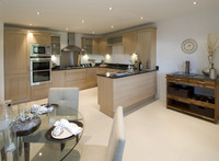 A typical Antler Homes kitchen at Barncliffe in Sheffield