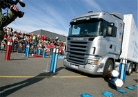 Scania's Young European Truck Driver road safety spectacular