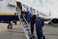 Leeds United fly Ryanair to Poland