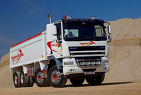 DAF eight-wheeler delivers 20 tonnes plus