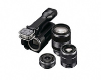 Sony Handycam NEX-VG10E with interchangeable lenses