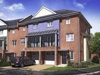 An artist’s impression of the luxurious five-bedroom ‘Kingsley’ townhouse 
