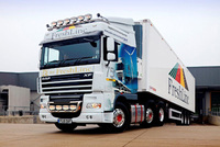 Special livery marks 75th DAF XF105 for Freshlinc