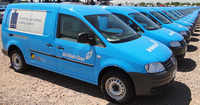 Volkswagen vans deliver new look for British Gas