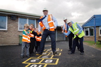 Developer warns Newcastle kids over building site safety