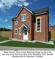 Double show home opening at Woodland Park, Darwen