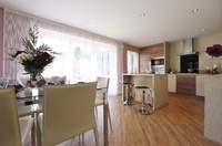 The stylish high specification interiors of the show home at Sirhowy Gardens