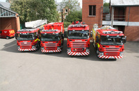 Northamptonshire's new Scania fire appliances