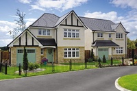 Homes from Redrow’s New Heritage Collection, similar to those planned for Motherwell 