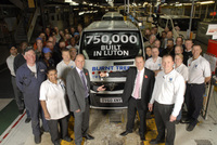 It’s viva Vivaro as Vauxhall’s Luton plant hits 750,000 milestone