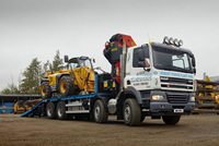 Four axle DAF offers flexibility to plant hire firm