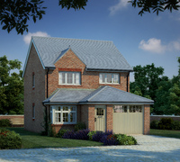 CGI of Redrow’s New Heritage Collection homes.