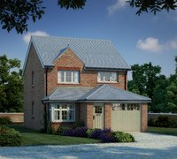CGI of Redrow’s New Heritage Collection homes. CGI of Redrow’s New Heritage Collection homes.