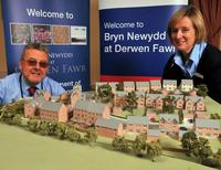 Sales exec with the Bryn Newydd model