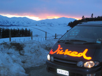 ‘Snow & Sun’ special with Wicked Campers