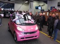 BCA sell limited edition Pink Passion smart for charity