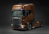 Black Amber - the latest limited edition truck from Scania
