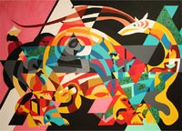 International contemporary art at Cuadro, Dubai