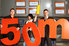 easyJet celebrates 50 million passengers