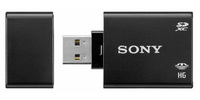 TV-friendly memory card reader from Sony