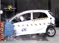 Mitsubishi i-MiEV earns 4-star Euro NCAP rating