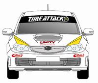 Pro R Subaru Time Attack car