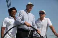 Sir Steve Redgrave sets sail in Abu Dhabi