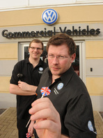 Play world championship darts with Volkswagen at the CV Show