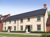 An artist’s impression of the four-bedroom ‘Hillier’ housetype 