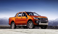 Ford Ranger pick-up - tough, powerful, frugal, smart and safe