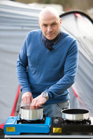 Cooking camping style with Simon Rimmer