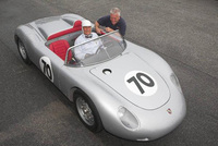 Le Mans to see Stirling’s first race in his own Porsche RS 61