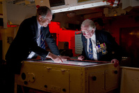 Explore the Operations Room on HMS Belfast 